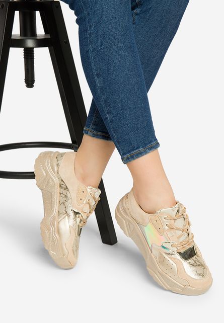 Sneakers dama Mungia Bej
