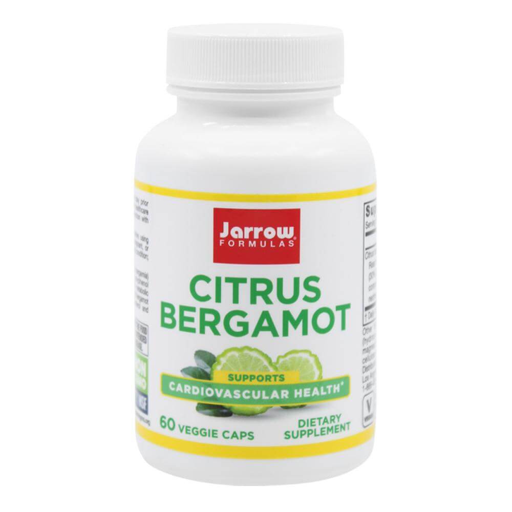Citrus Bergamot 500mg 60 capsule vegetale Jarrow Formulas, natural, Secom