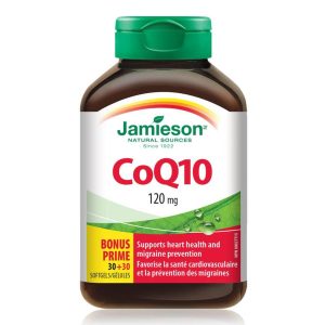 Coenzima Q10 120mg 60 capsule Jamieson, natural