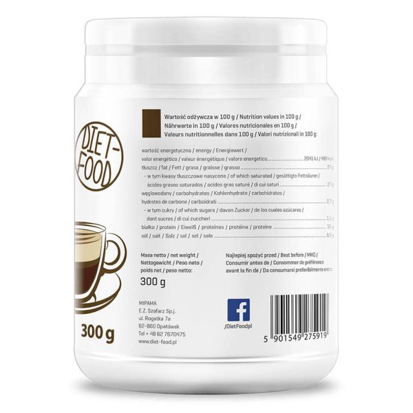 Colagen + MCT coffee creamer Diet Food 300 g, natural