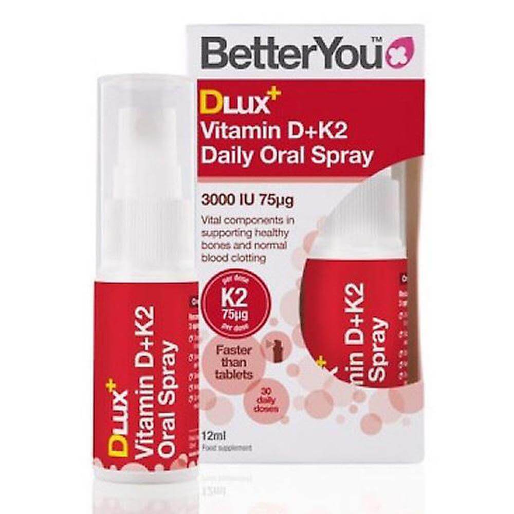 DLux_SprayOralVitaminaD3300UI_VitaminaK2BetterYou_30dozezilnice_12ml_natural_j_tiny.jpg DLux+ Spray Oral Vitamina D3 300 UI + Vitamina K2 BetterYou, 30 doze zilnice, 12 ml, natural