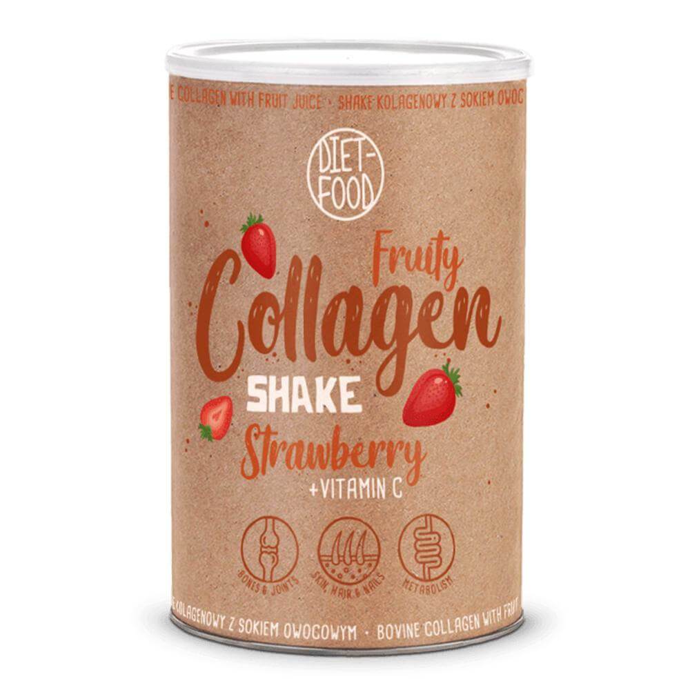 FruityCollagenShakecucapsuniDietFood_300g_natural_1_j_tiny.jpg Fruity Collagen Shake cu capsuni Diet Food, 300 g, natural