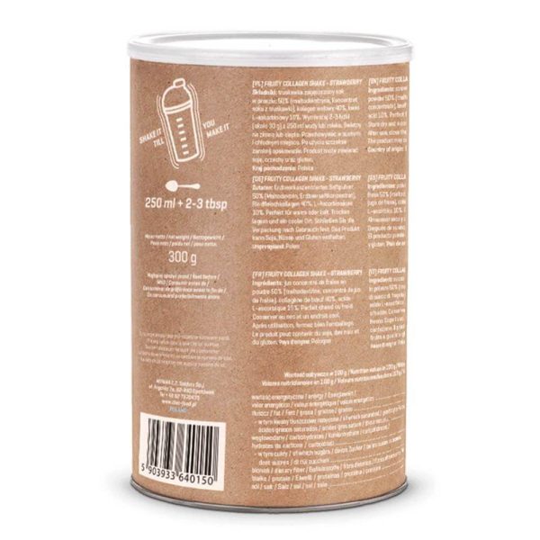 FruityCollagenShakecucapsuniDietFood_300g_natural_2_j_tiny.jpg Fruity Collagen Shake cu capsuni Diet Food, 300 g, natural
