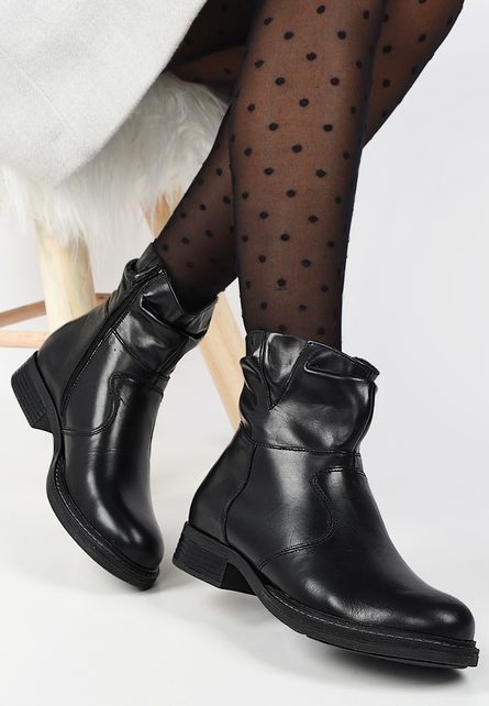 Ghete dama piele Loten Negre