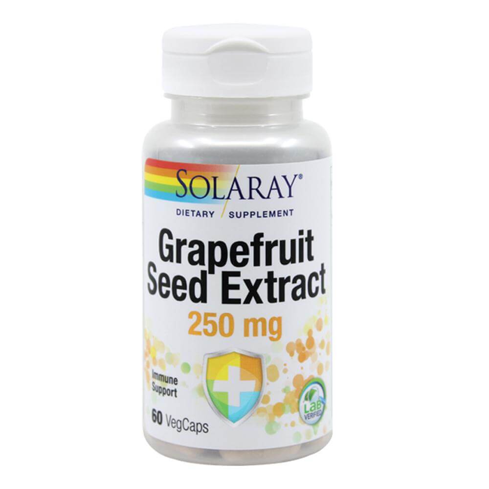 Grapefruit Seed Extract 60 capsule vegetale Solaray, natural, Secom