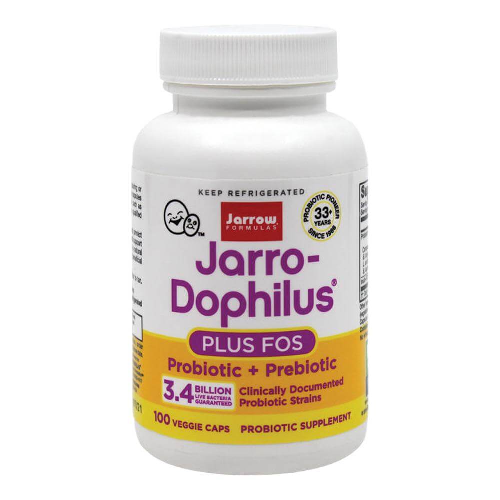 Jarro-Dophilus + FOS 100 capsule Jarrow Formulas, natural, Secom