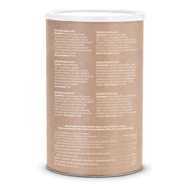 KETO coffee latte Diet Food, 300 g, natural