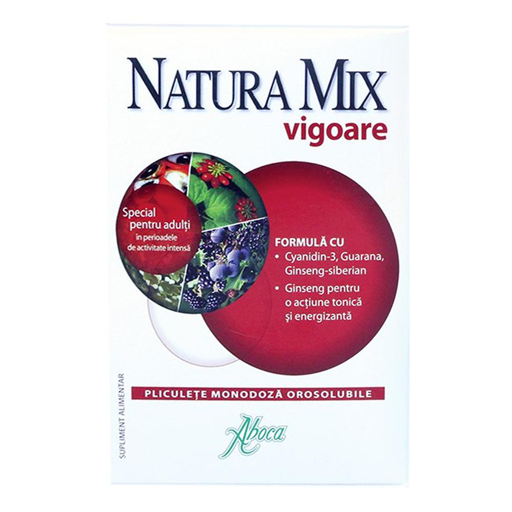 NaturaMixVigoarepentruadultiAboca_granule_20plicuri_natural_J.jpg Natura Mix Vigoare pentru adulti Aboca, granule, 20 plicuri, natural