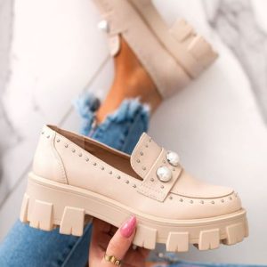 Pantofi casual Janira Bej