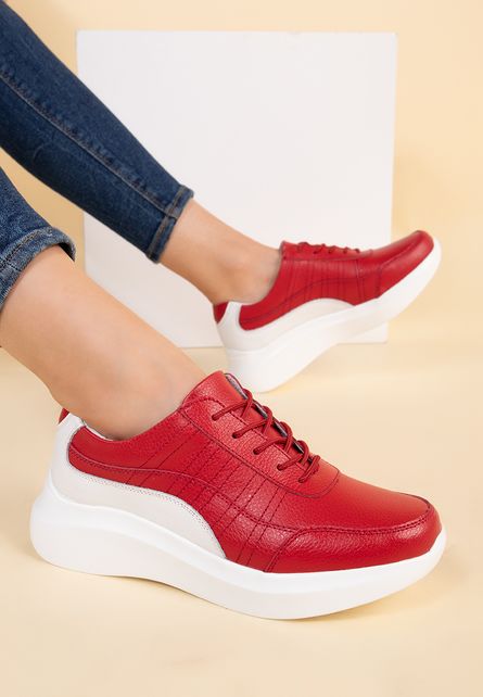 Pantofi casual Premiere Rosii