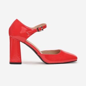 Pantofi cu toc Samana v2 Rosii