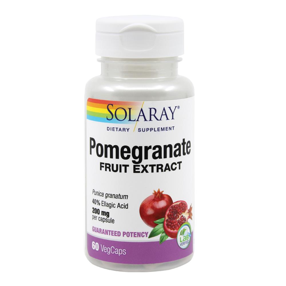 Pomegranate (Rodie) 60 capsule vegetale Solaray, natural, Secom