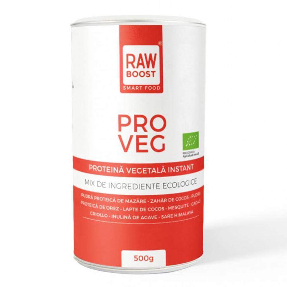 Pro Veg mix proteic vegetal RawBoost, bio, 500 g
