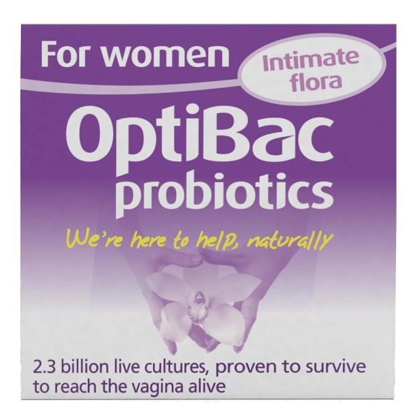 Probiotic pentru flora vaginala Optibac, 14 capsule, natural
