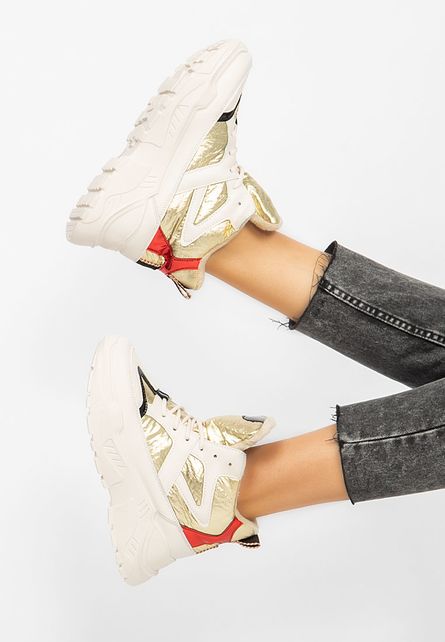 RB-3343Gold2.jpg Sneakers High-Top Farren Aurii