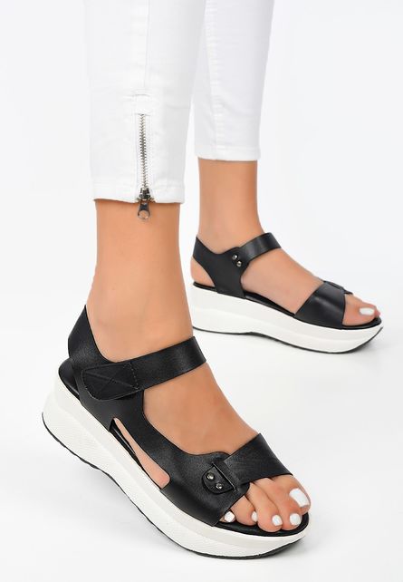 Sandale_cu_platforma_Blueberry_Negre4.jpg Sandale cu platforma Blueberry Negre