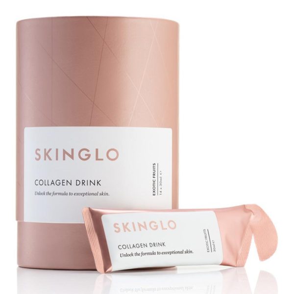 SkinGlo Colagen marin hidrolizat Nutrivitality, 14 doze x 30 ml, natural