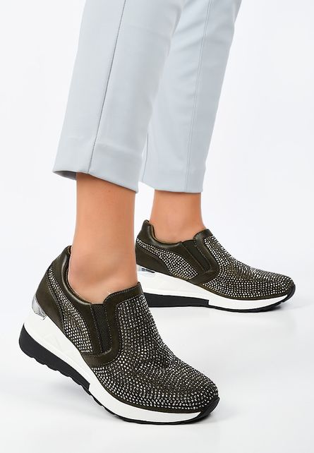 Sneakers cu platforma Cassie Verzi