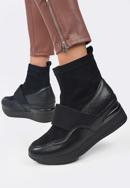Sneakers_cu_platforma_Soliana_V2_Negri1.jpg Sneakers cu platforma Soliana V2 Negri