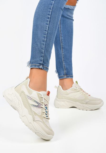 Sneakers_dama_Lennienegri1.jpg Sneakers dama Vendara V2 Bej