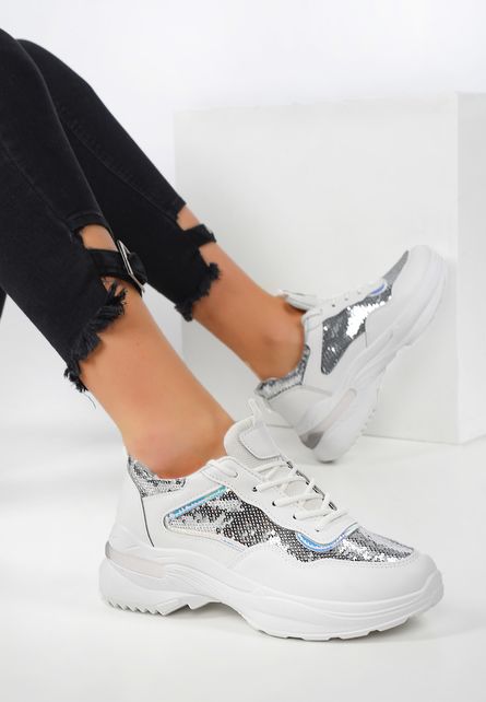 Sneakers dama Nanare V1 Albi