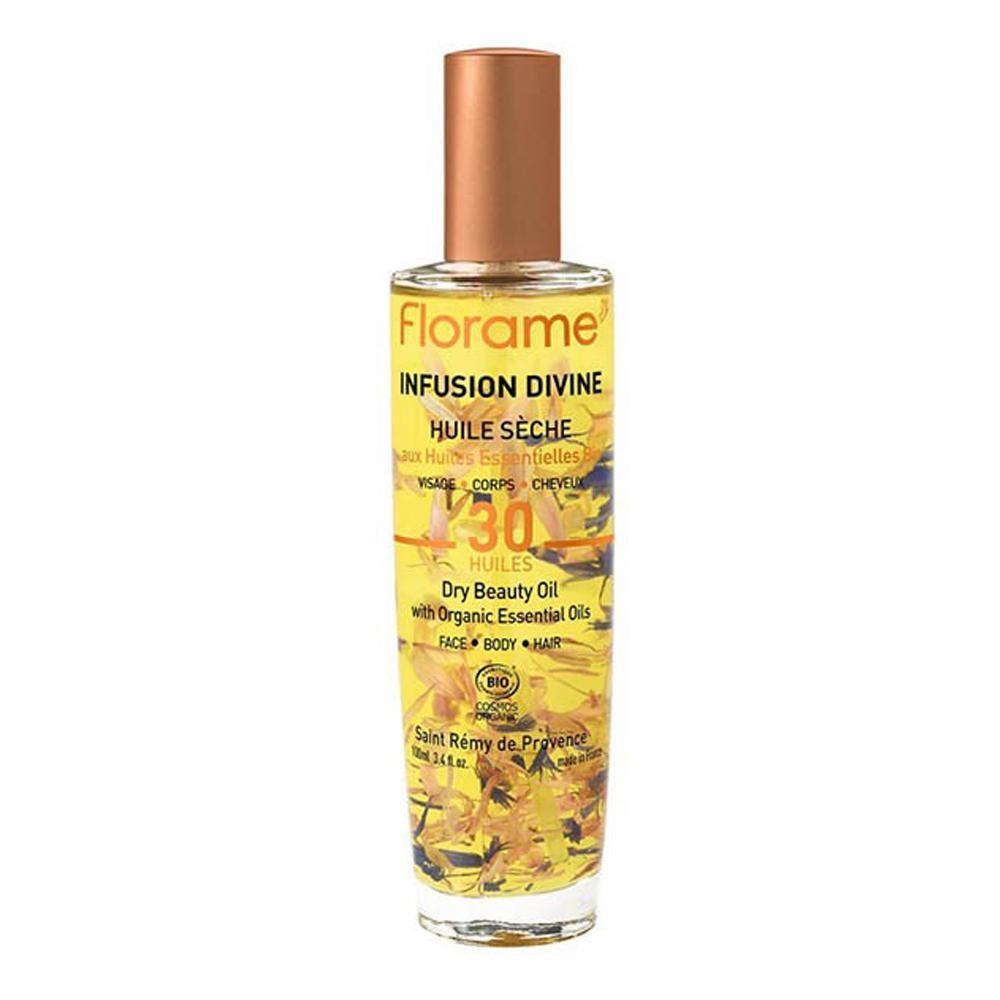 UleiuscatInfusionDivineFlorame_bio_100ml_J.jpg Ulei uscat Infusion Divine Florame, bio, 100 ml