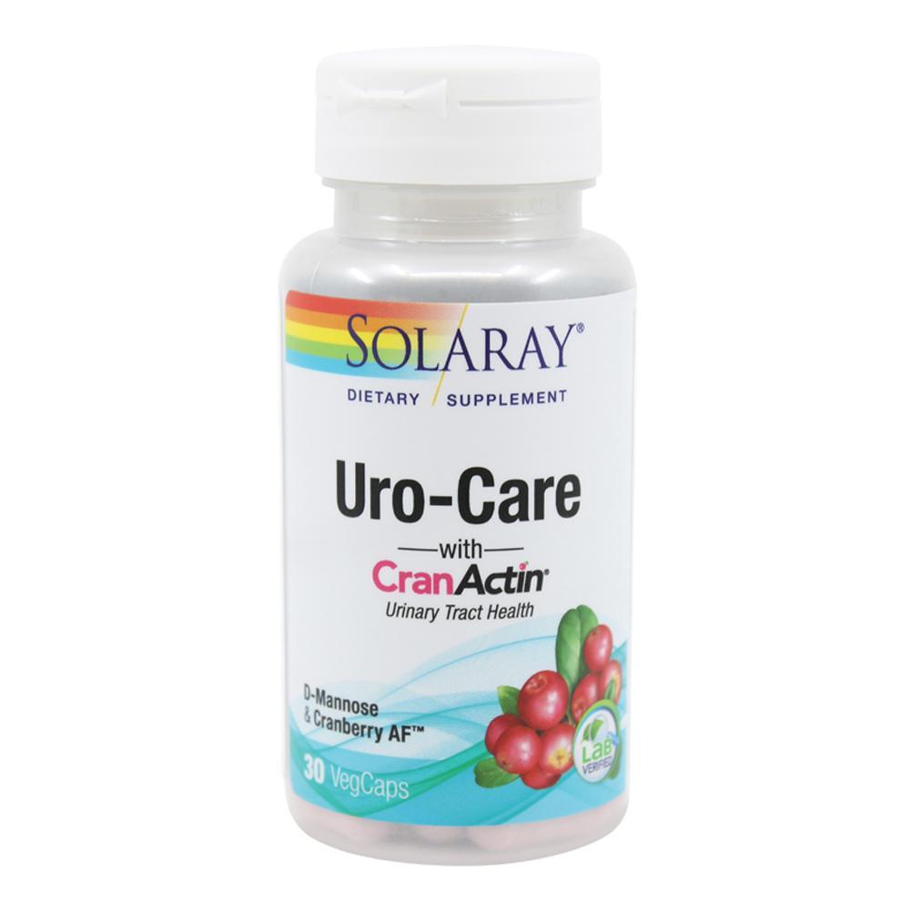 Uro-Care with CranActin 30 capsule vegetale Solaray, natural, Secom