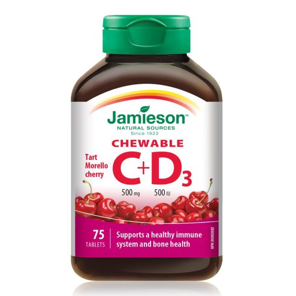 Vitamina-C-500mg-_-D-500UI-75-tablete-masticabile-cu-aroma-de-cirese-Jamieson_-natural_j.jpg Vitamina C 500mg + D 500UI 75 tablete masticabile cu aroma de cirese Jamieson, natural