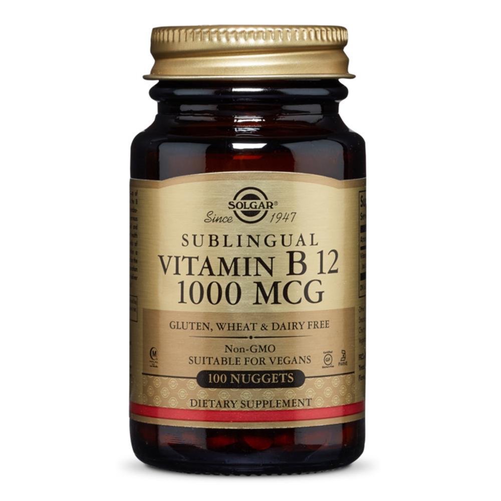 VitaminaB121000mcg100tabletemasticabile_Solgar_natural_j.jpg Vitamina B12 1000mcg 100 tablete masticabile, Solgar, natural