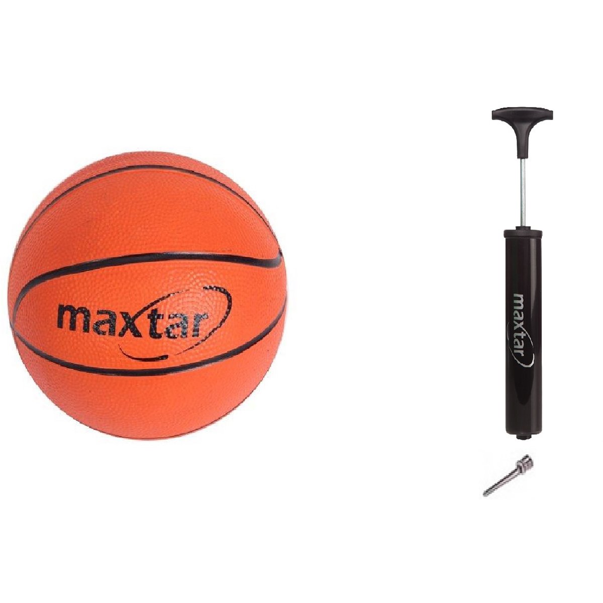 Set Minge de baschet cu pompa manuala Maxtar