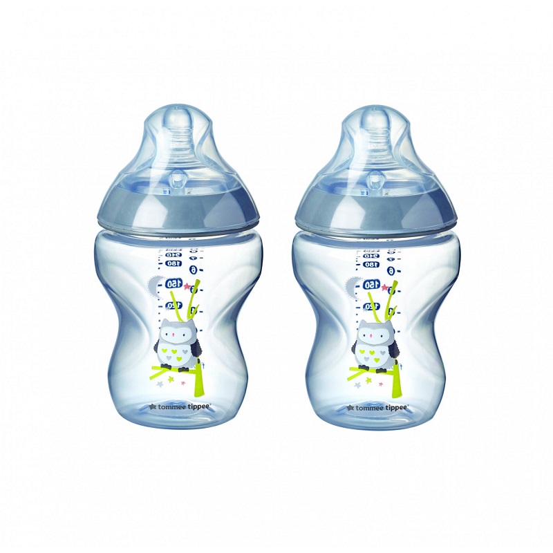 Set Biberon Bufnita 260ml, 2 bucati, Tommee Tippee