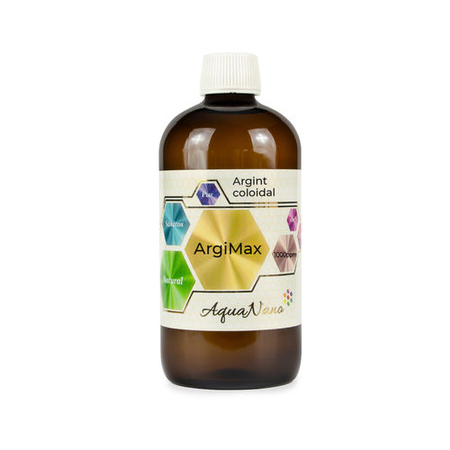 ArgiMax Argint Coloidal 1000ppm, 500ml | AquaNano