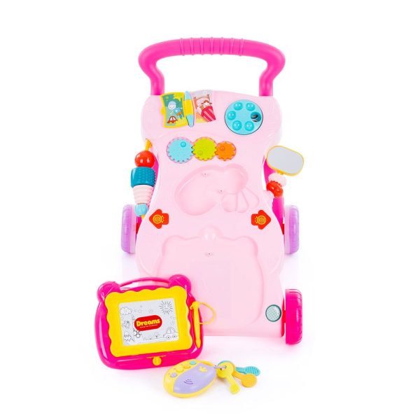 Antemergator muzical Chipolino Funny Pink