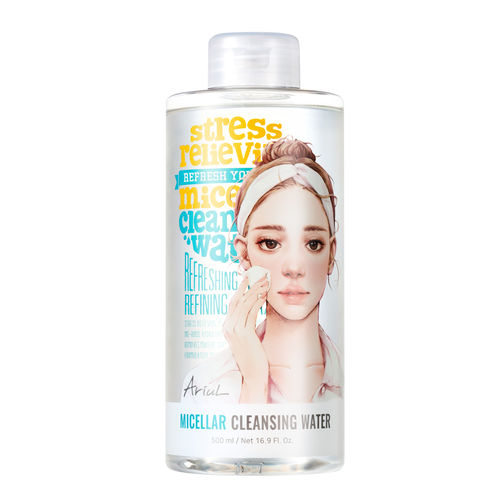 Apă micelară cu pH neutru Stress Relieving Purefull, 500ml | Ariul