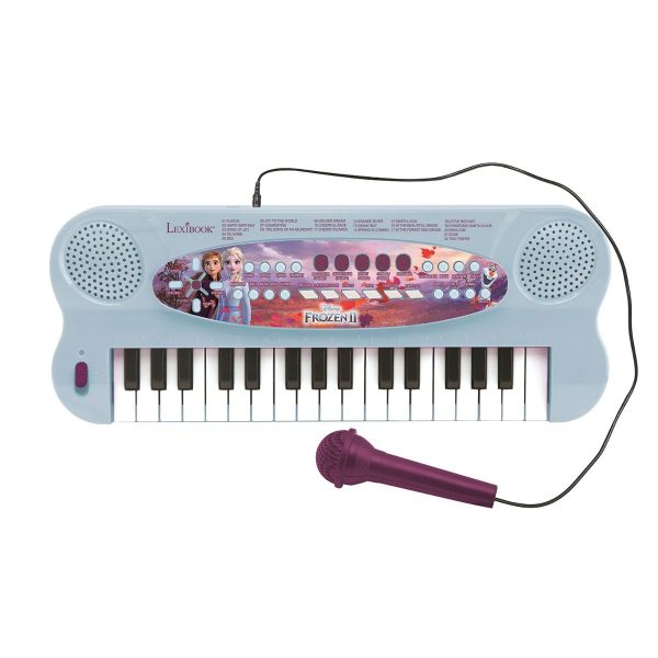 asda_1_.jpg Orga electronica Lexibook, 32 de clape, sunete incorporate si microfon, Disney Frozen