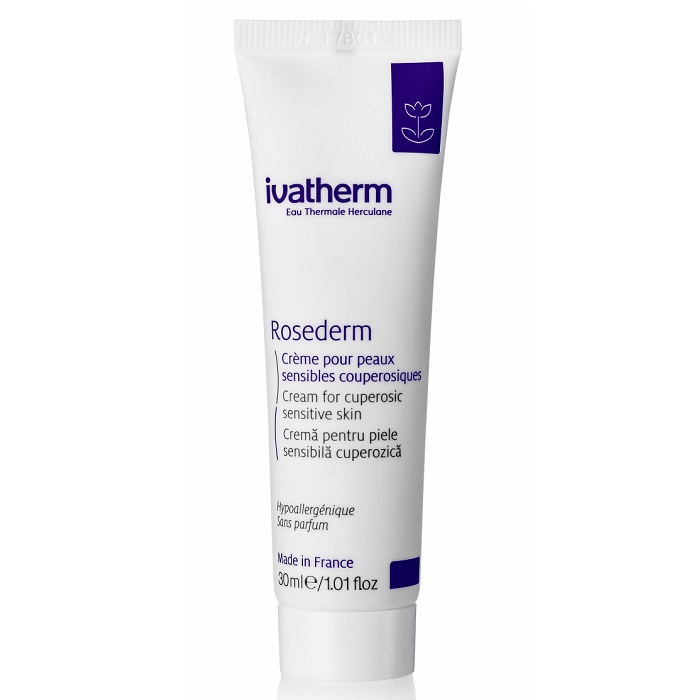 b6916ebfafee5_5943076000954.jpg Crema pentru piele sensibila si cuperozica Rosederm, 30ml, Ivatherm