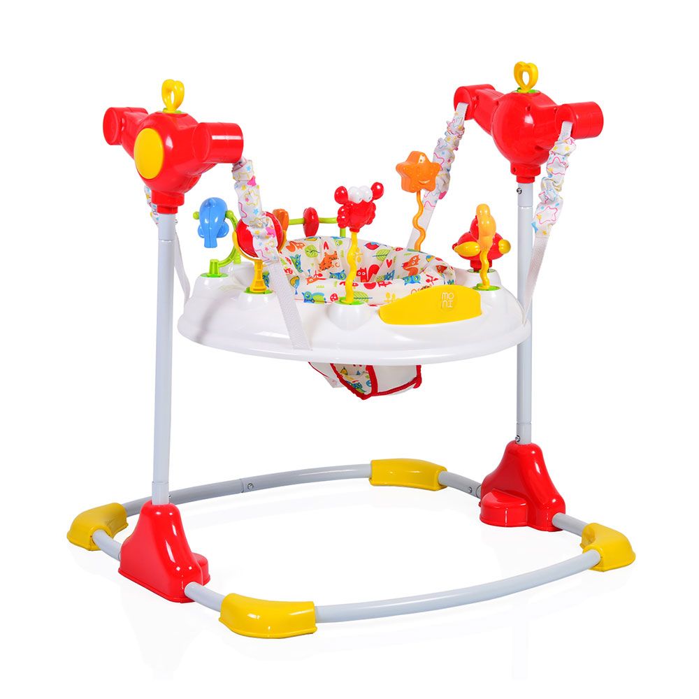 Centru de activitati cu jumper Moni Vista white