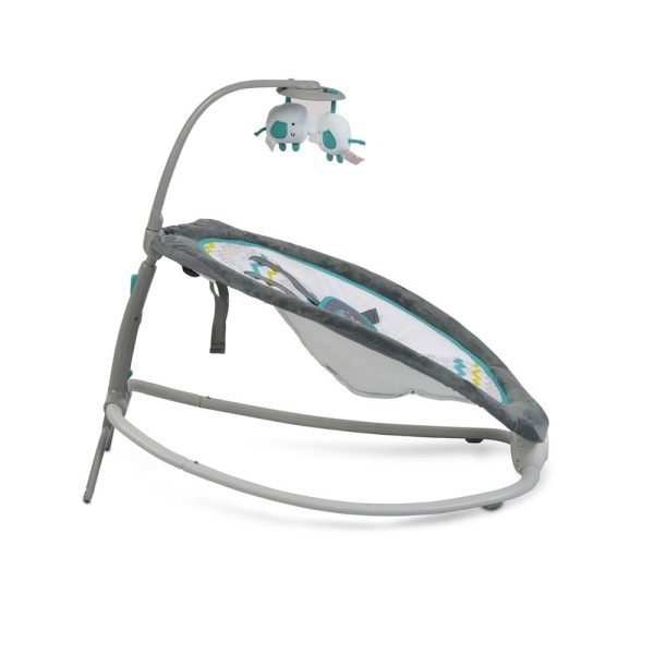 Balansoar cu vibratii pentru bebelusi Cangaroo Remy 2020 Turquoise