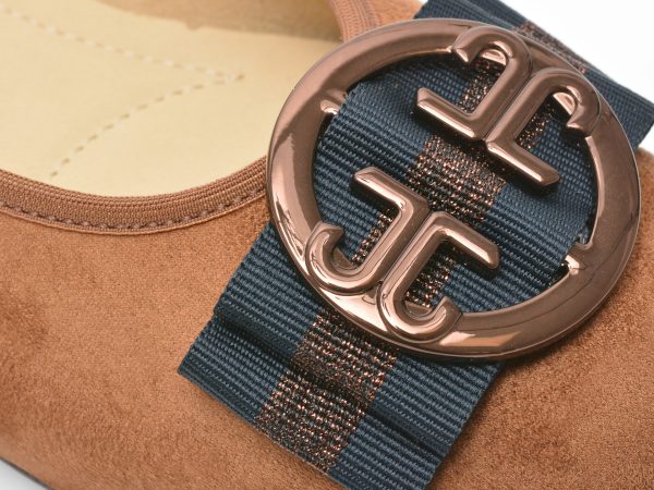 Balerini ARA maro, 63361, din material textil