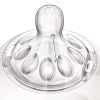 Biberon polipropilena cu tetina silicon Avent Natural 260 ml blue
