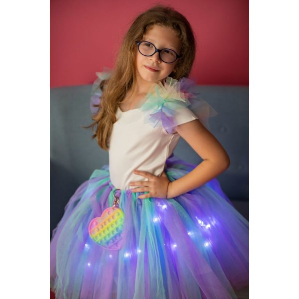 Bluza Curcubeu, Fustite cu Luminite