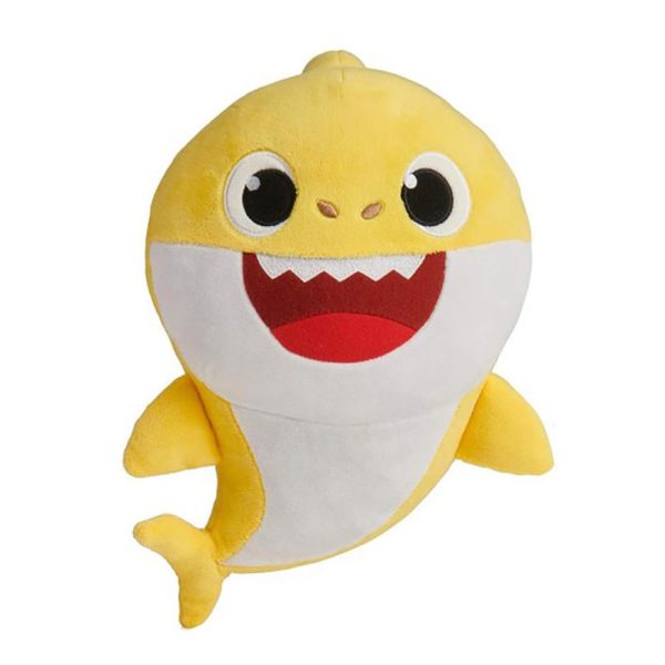 Jucarie interactiva de plus Baby Shark, 28 cm