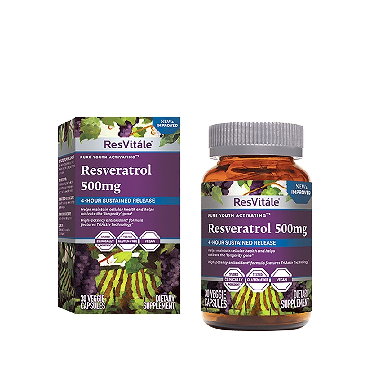 c6a39064829f5_resve.jpg Resveratrol 500mg, 30 capsule, GNC