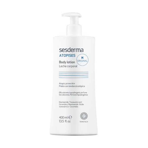 Lapte de corp pentru piele cu tendinta atopica Atopises, 400ml, Sesderma