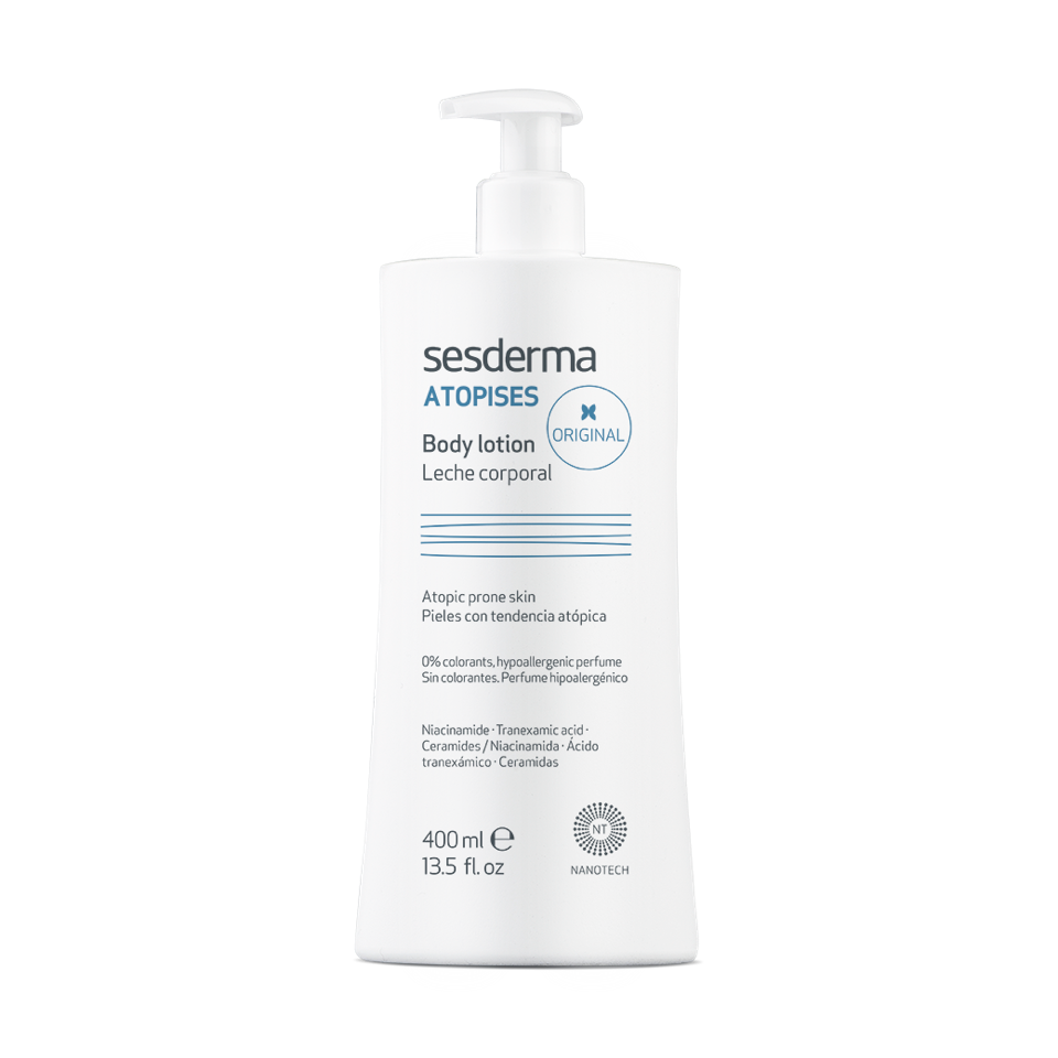 c86764a3ad106_8429979457981.png Lapte de corp pentru piele cu tendinta atopica Atopises, 400ml, Sesderma