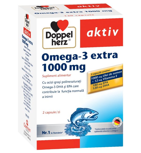 ca116d2ea1fe5_4009932769098.jpg Omega 3 extra 1000 mg, 120 capsule, Doppelherz