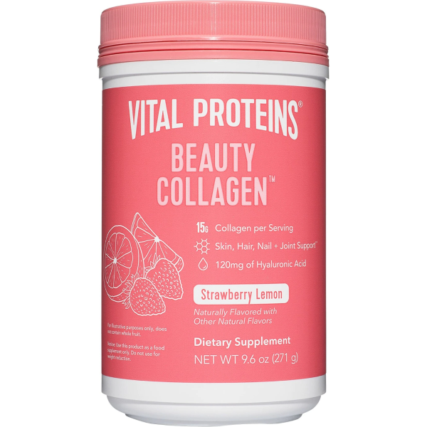 ca2aeaa515816_850502008444.png Colagen cu aroma de capsuni si lamaie Beauty Collagen, 325g, Vital Proteins