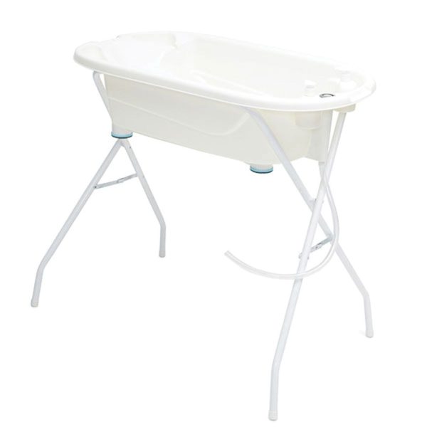 Cadita de baie cu suport Cangaroo Dolphin blue