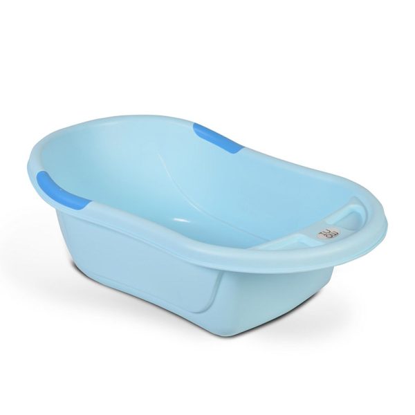 Cadita de baie cu suport Moni Lilly blue