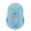 Cadita de baie cu suport Moni Lilly blue